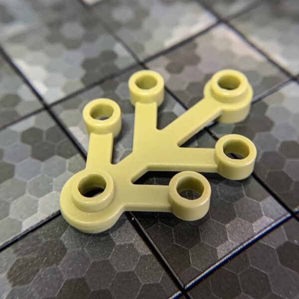 Plant Leaves, 4 x 3 Studs - Official LEGO® Part - Image 2