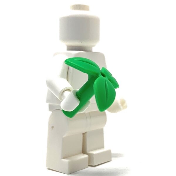 Plant, Stem with 3 Leaves (Small) - Official LEGO® Part - Image 2