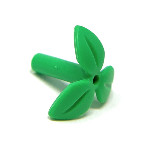 Plant, Stem with 3 Leaves (Small) - Official LEGO® Part