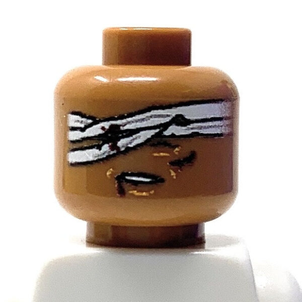 Bandaged Head - Custom LEGO Military Part - Image 3