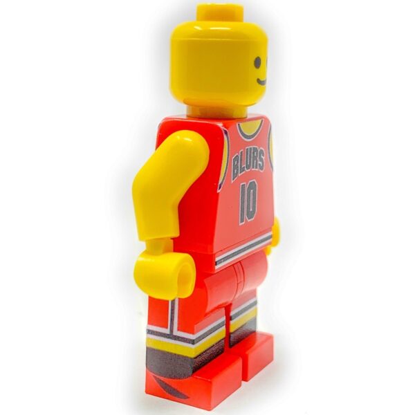 #10 Chicago Blurs - B3 Customs® Basketball Player Minifig - Image 2