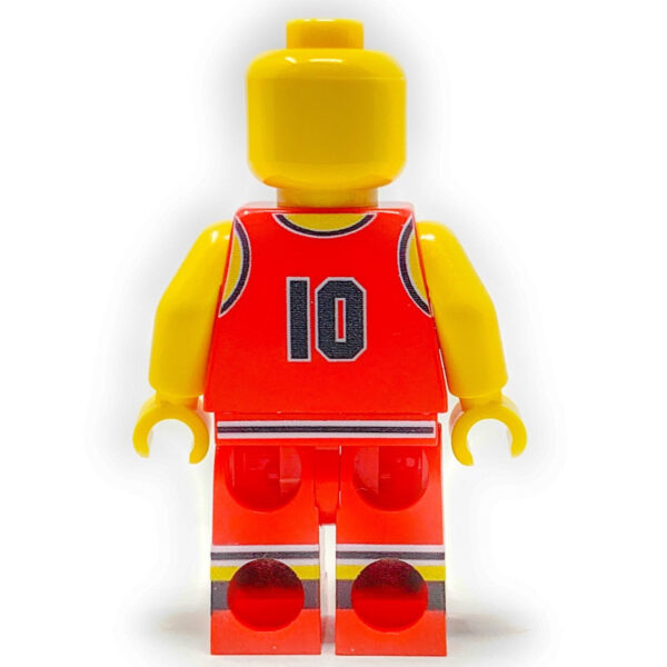 #10 Chicago Blurs - B3 Customs® Basketball Player Minifig - Image 3