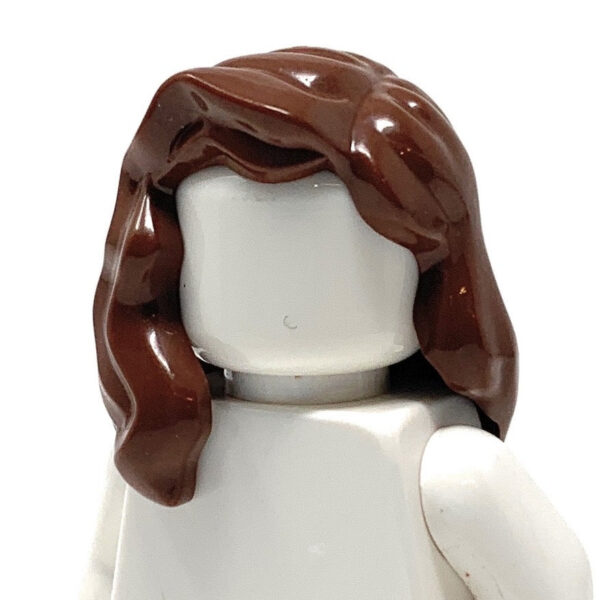 Hairpiece, Female Mid-Length with Part over Right Shoulder - Official LEGO® Part - Image 2