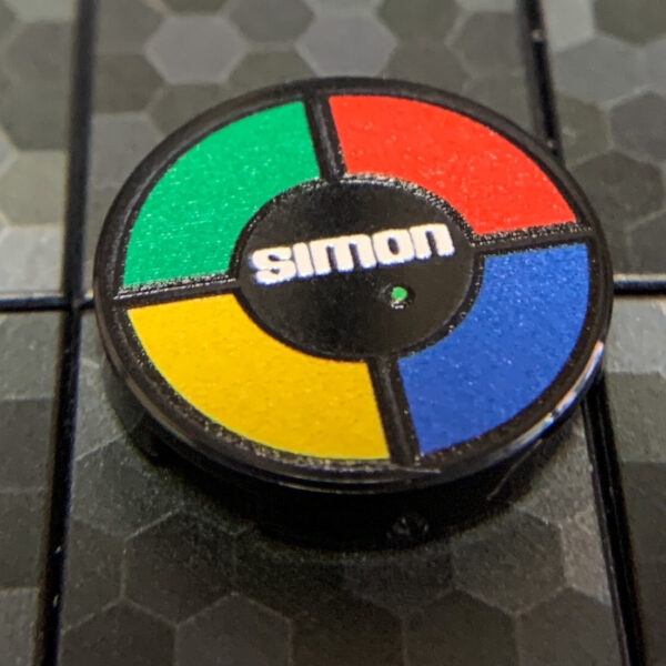 Simon - Custom Printed 2x2 Round Tile made using LEGO part - Image 2