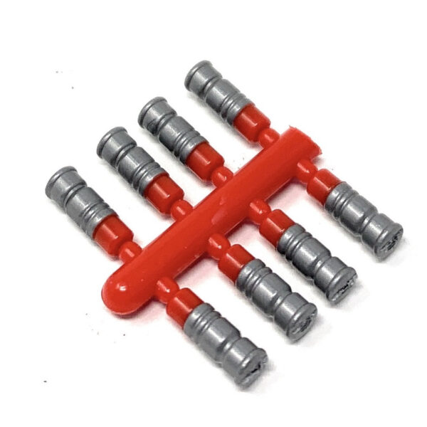 Reloaded M40 HEDP Grenade 8-Pack (Silver/Red) - BrickArms - Image 2