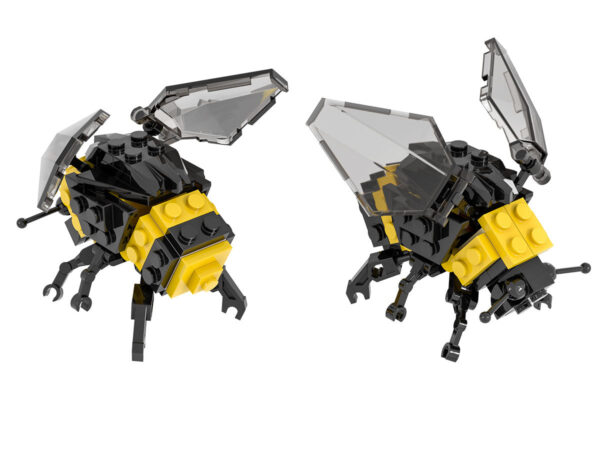 Bumblebee made using LEGO parts - B3 Customs - Image 2