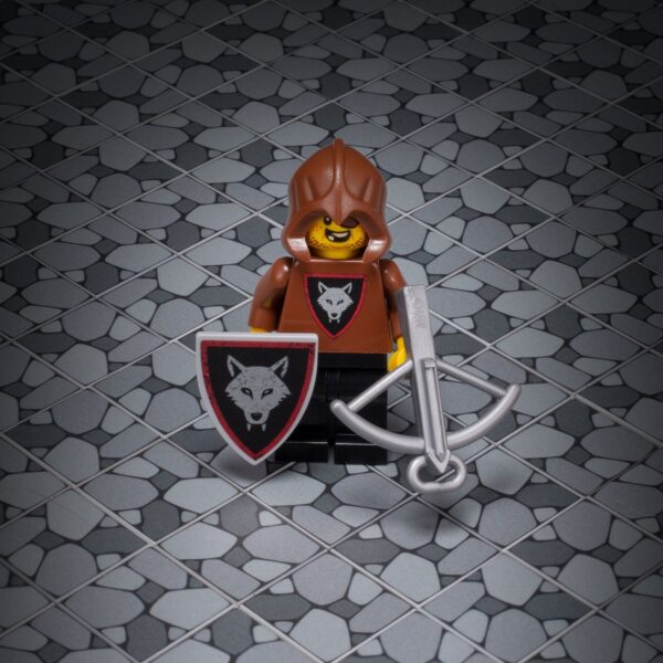 Cobblestone Flooring - Custom Printed 2x2 Tile made using LEGO part - Image 3