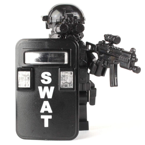 SWAT Police Officer Pointman - Custom Military Minifig - Image 3