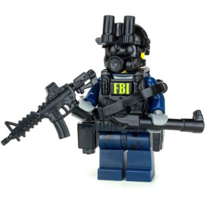 FBI/SWAT CIRG Critical Response Officer - Custom Military Minifig