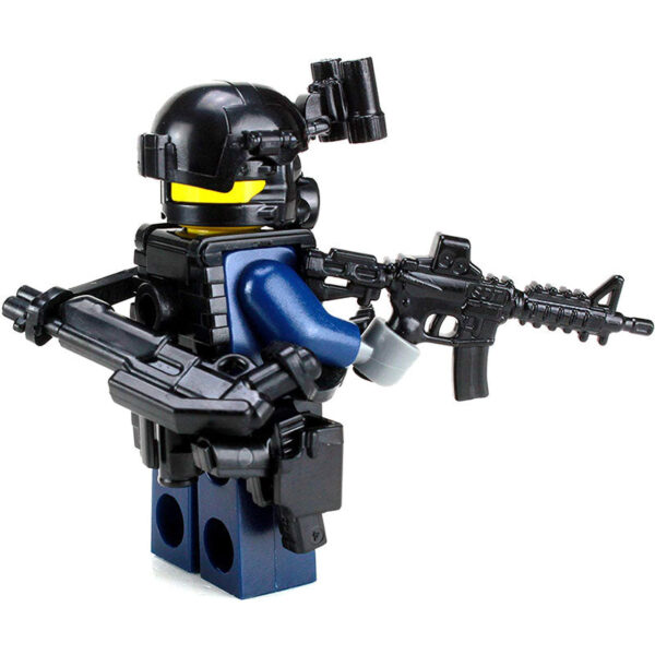 FBI/SWAT CIRG Critical Response Officer - Custom Military Minifig - Image 4