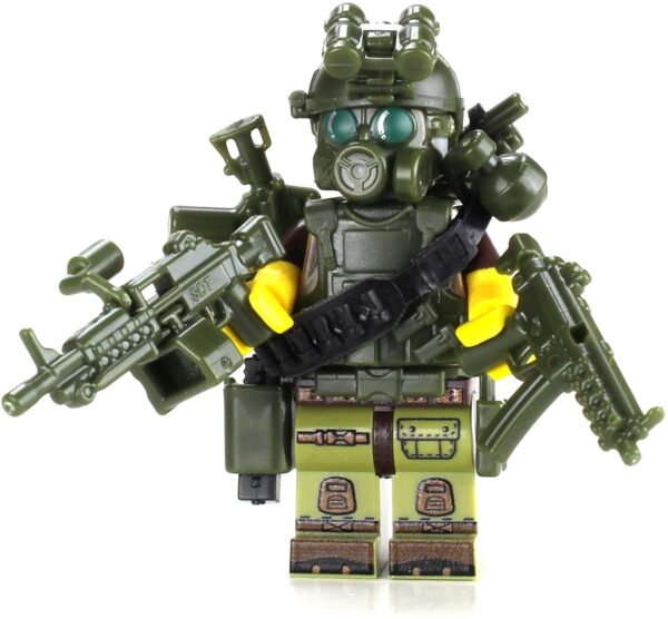 Special Forces Green Commando - Custom Military Minifig
