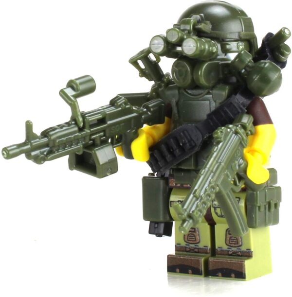 Special Forces Green Commando - Custom Military Minifig - Image 2
