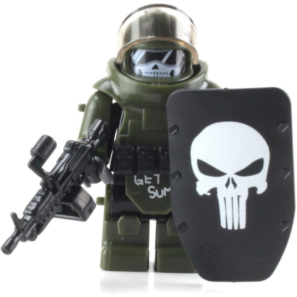 Juggernaut Army Assault Soldier - Custom Military Minifig - Image 3