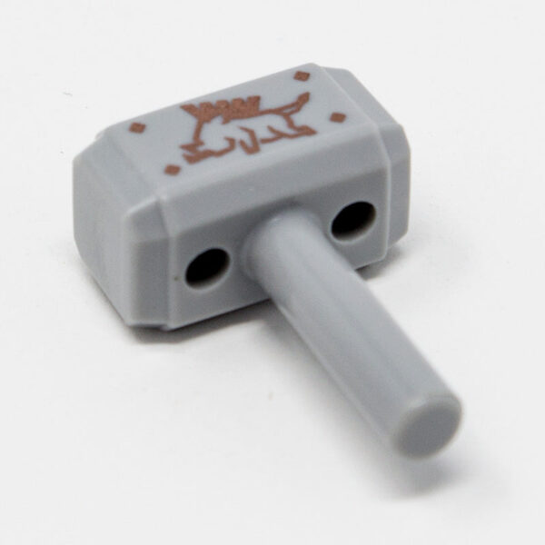 Mjolnir, Thor's Hammer - Official LEGO® Part - Image 2