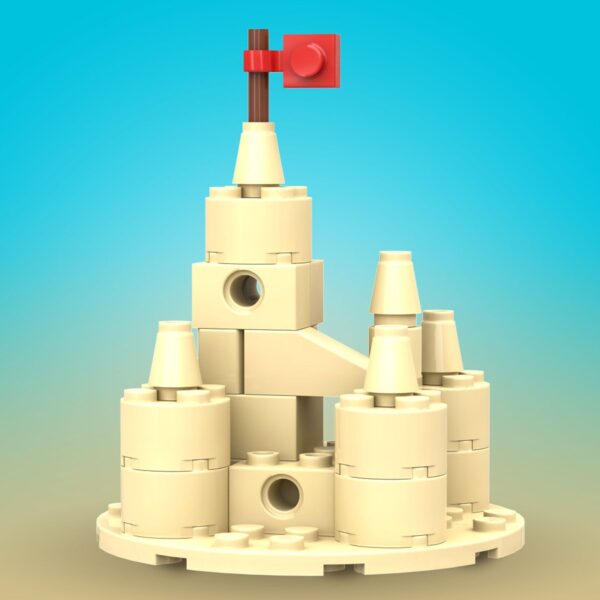 Sand Castle (Summer Fun!) - Custom Building Set - Image 2