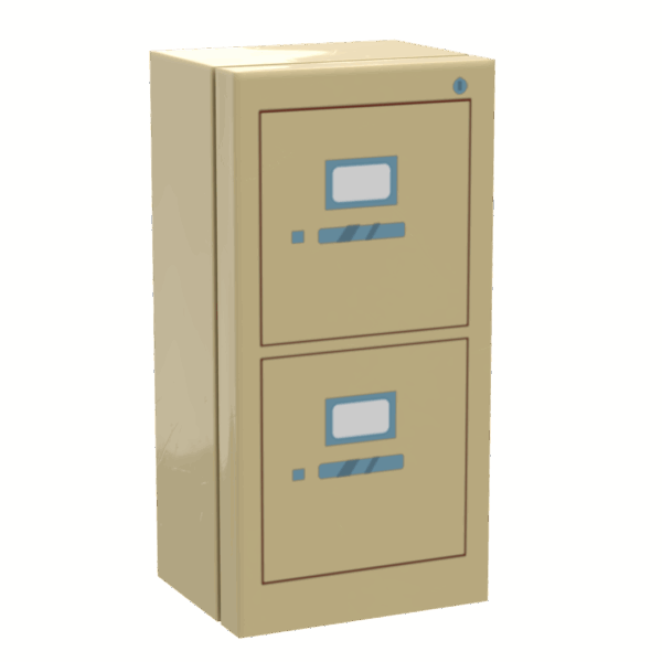 Filing Cabinet for Minifigs made using LEGO parts - B3 Customs - Image 3