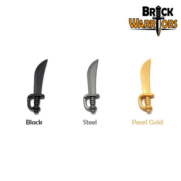 Pirate Cutlass - Brick Warriors - Image 2