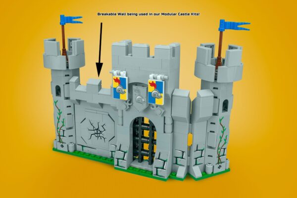 Castle Wall (Breakable) - Custom Castle Modular Building Set - Image 3